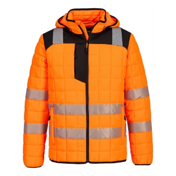 Jacheta de lucru Hi-Vis Hybrid Baffle T165 PW3, captusita, impermeabila, termica - Img 1