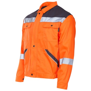 Jacheta de lucru reflectorizanta Collins Summer HV, pentru barbati, din poliester si bumbac, pentru constructii si drumuri - Img 10