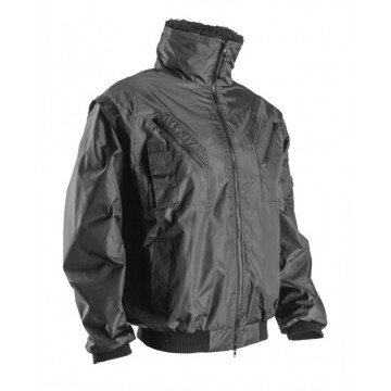 Jacheta pilot Zefly 2 în 1, neagra