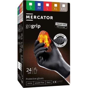 Manusi de protectie din nitril RMM-Grip, 100buc/set