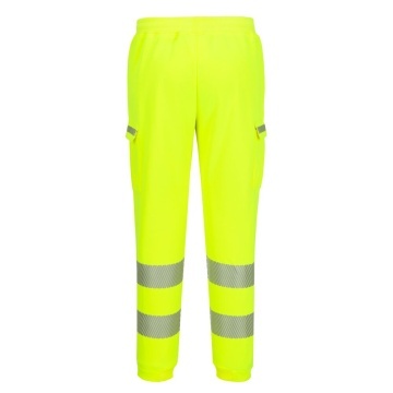 Pantaloni de lucru Hi-Vis Jogger KX348, slim fit, reflectorizanti, cu buzunare cargo - Img 2