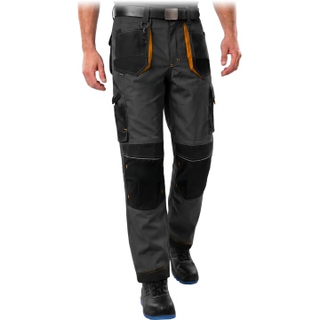 Pantaloni de lucru in talie Formen, buzunare multiple, suport genunchiere, elemente reflectorizante - Img 4