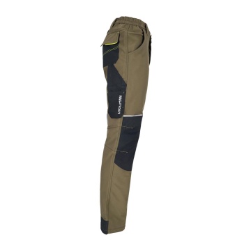 Pantaloni de lucru in talie GREX softshell cu membrana TPU, insertii Rip-Stop, cu buzunare si elemente reflectorizante - Img 7