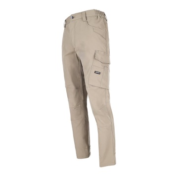 Pantaloni de lucru in talie Novento, pentru barbati, din poliester 2-Way Stretch Rip-Stop, pentru constructii si industrie - Img 3