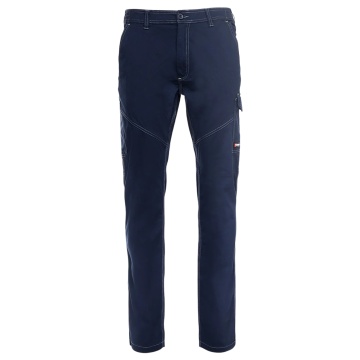 Pantaloni de lucru in talie Payper Worker Stretch, de barbati, din bumbac, buzunare frontale si laterale, de vara