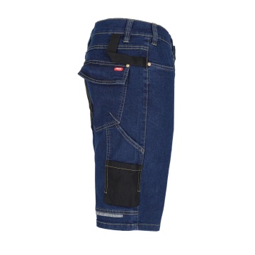 Pantaloni de lucru scurti JEANS303-TS, denim cu elastan, insertii Cordura, buzunare multiple - Img 10