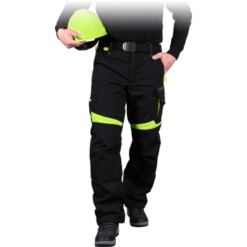 Pantaloni de lucru vatuiti in talie TANZO, buzunare multiple, talie elastica, suport genunchiere