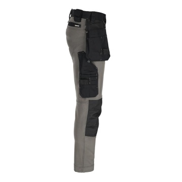 Pantaloni de lucru Verdon din material 4-Way Stretch, pentru barbati, cu buzunare pentru montatori, ideali in constructii si industrie - Img 6