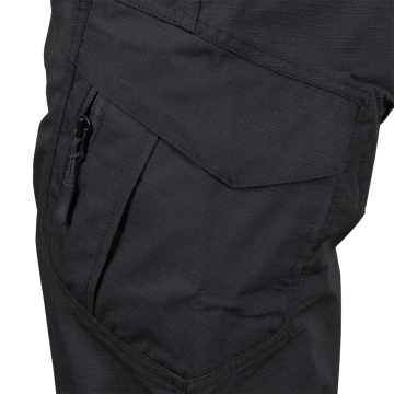 Pantaloni in talie de protectie Tactical Guard Gans, de barbati, tesatura rip-stop 65% poliester, 35% bumbac, buzunare multiple, all-season, negri - Img 3