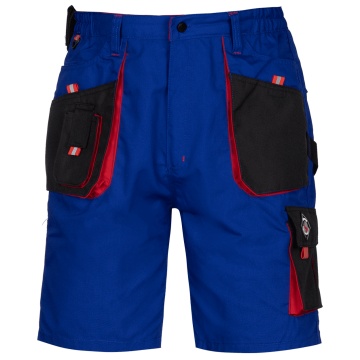 Pantaloni scurti de lucru, barbati, Kastor, din bumbac si poliester, buzunare multiple, cu bucla pentru ciocan, de vara