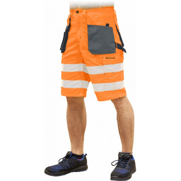 Pantaloni scurti Formen, HiVis, benzi reflectorizante - Img 4