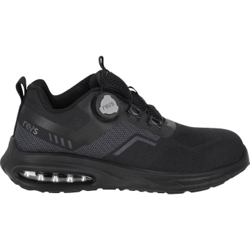 Pantofi de protectie barbati, Wing-P S1P, usori, cu bombeu metalic, talpa antiderapanta, negri - Img 2