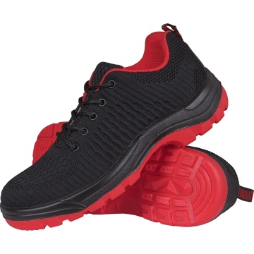 Pantofi de protectie FLY SB SRA, material textil tricotat, bombeu metalic, talpa antiderapanta