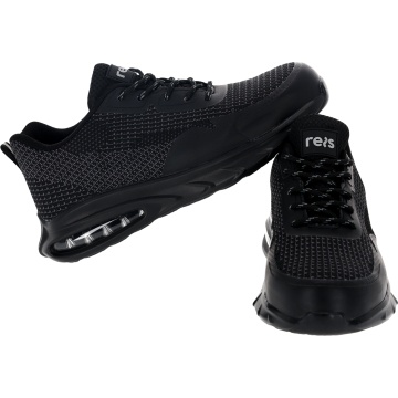 Pantofi de protectie Harbor SB, cu bombeu metalic, de barbati, talpa antiderapanta, negri