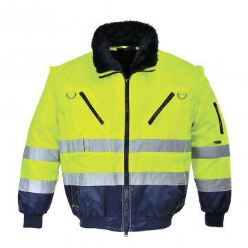 PJ50 - Jacheta Pilot 3 in 1 Hi Vis - Img 3