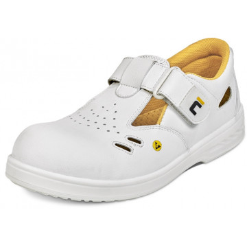 Sandale de lucru Raven ESD O1 SRC, Albe