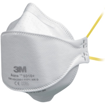 Semimasca de protectie cu supapa 3M 9312 FFP1, 10/set - Img 2