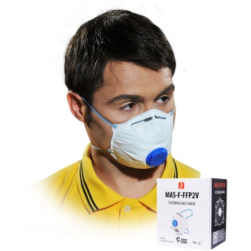 Semimasca de protectie cu supapa MAS-F-FFP2V, 10/set