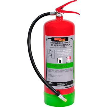 Stingator pentru baterii litiu-ion BX-UG-6XA, 6 kg, raza pana la 5 m
