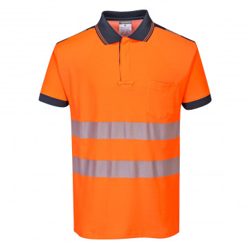 T180 - PW3 Tricou Polo Hi-Vis Vision - Img 3