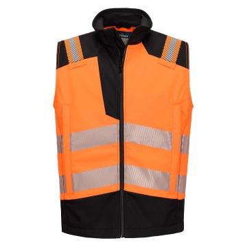 Vesta de lucru Hi-Vis FR719 PW3 Modaflame Softshell, ignifuga, antistatica, impermeabila - Img 3