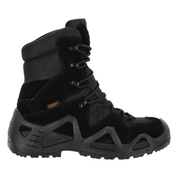 Bocanci militari Tactical Guard Iron TW, piele intoarsa si material Oxford, talpa cauciuc si poliuretan