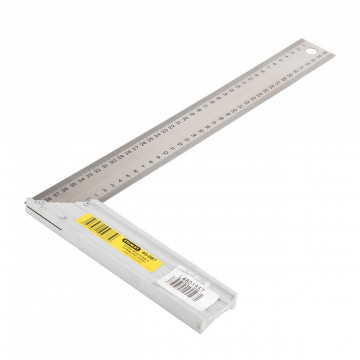 Echer pentru dulgherie Stanley 1-45-687, 200 x 400 mm, unghiuri 90° si 45°