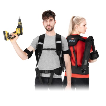 Exoschelet pasiv EXORS 4, suport pentru brate si umeri, sustinere maxima 7 kgf - Img 2