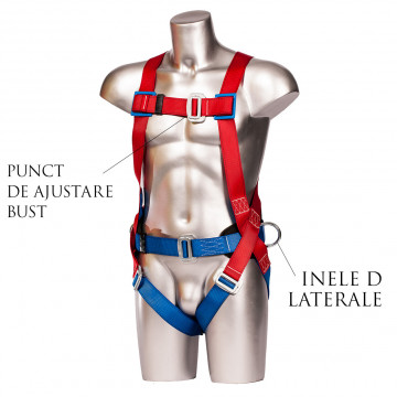 FP14 - Ham protectie munca la inaltime, 2 puncte