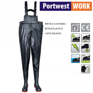 FW74 - Cizme cu pantaloni cu pieptar S5 - Img 2
