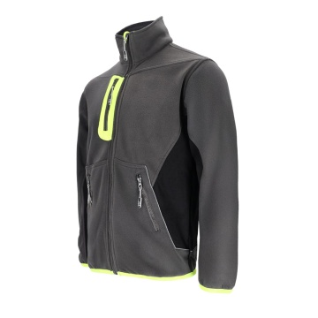 Jacheta de lucru FORMEN, fleece calduros, 3 buzunare cu fermoar, guler inalt si elemente reflectorizante - Img 17