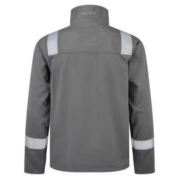 Jacheta de lucru FR741 Bizflame Work+, ignifuga, antistatica, protectie chimica, protectie ARC - Img 4
