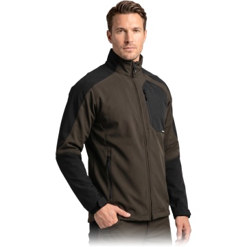 Jacheta de lucru JARD, material elastic 4-way stretch, insertii Rip-Stop, buzunare cu fermoar