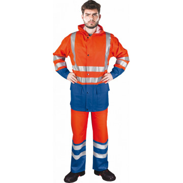 Jacheta de protectie Fluo, impermeabila, HiVis - Img 5