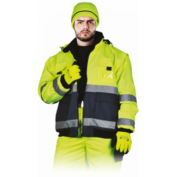 Jacheta de protectie Viber, 2in1, HiVis