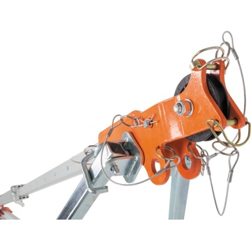 Kit pentru lucru in spatii inguste LIFTER 4, cu trepied TM14-ZSE, troliu CRW200 si ham P40 - Img 11
