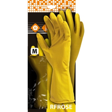 Manusi de protectie din latex RFROSE, 12/set