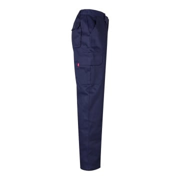 Pantaloni de lucru captusiti Velilla, 103006, de barbati, din poliester si bumbac, buzunare multiple, talie elastica, de iarna - Img 3