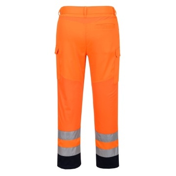 Pantaloni de lucru Hi-Vis T143 cu panouri mesh, stretch, ventilati - Img 4