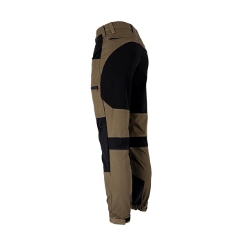 Pantaloni de lucru in talie HOBBER, insertii elastice, buzunare cu fermoar, material Canvas si Oxford 600D - Img 10