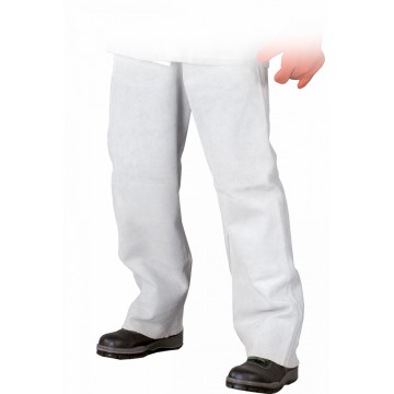 Pantaloni de protectie sudura SSL, piele de bovina