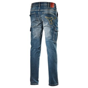 Pantaloni denim pentru barbati Diadora Cargo Stone - Img 2