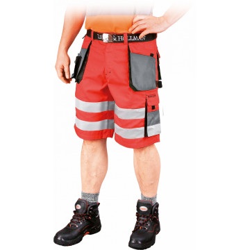 Pantaloni scurti Formen, HiVis, benzi reflectorizante - Img 1