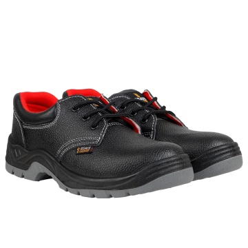 Pantofi de lucru Toledo BS Low O1, fara bombeu, piele, de vara, brant antistatic si detasabil, negri - Img 5