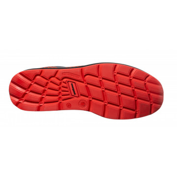 Pantofi de protectie Milerite S1P SRC, rosu - Img 2