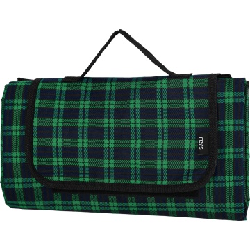 Patura pentru picnic MAT, pliabila, cu strat inferior din polietilena, maner pentru transport - Img 3