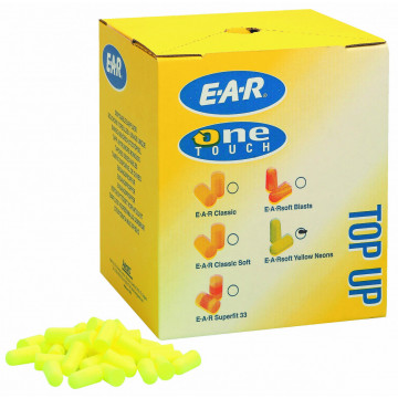 Rezerva antifoane TOP UP E.A.R SOFT 36 dB, 500 perechi