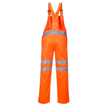 RT43 - Pantaloni pieptar de serviciu Hi-Vis Poli-bumbac - Img 2