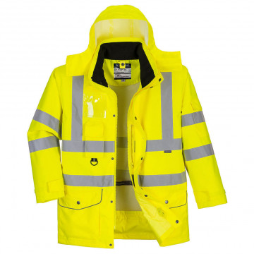 S427 - Jacheta Traffic HiVis 7-in-1