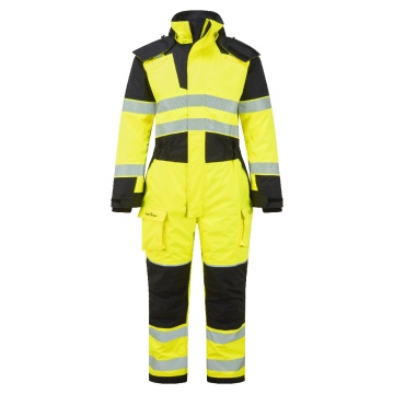 Salopeta de iarna Hi-Vis FR516 Modaflame Rain+, ignifuga, impermeabila